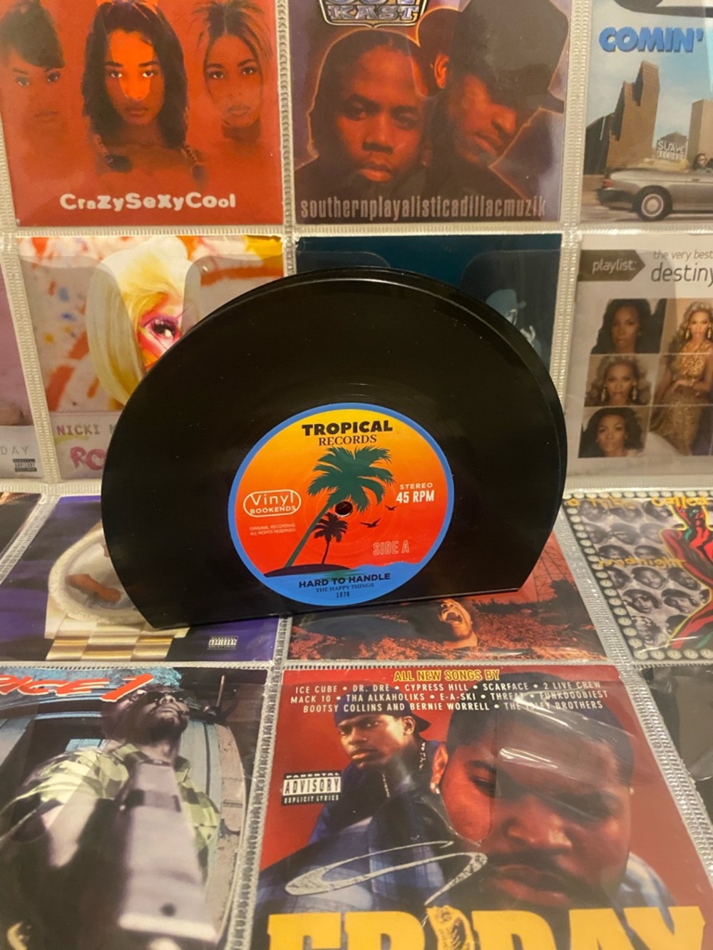 Vinyl Record Bookends - Picture 3 of 3